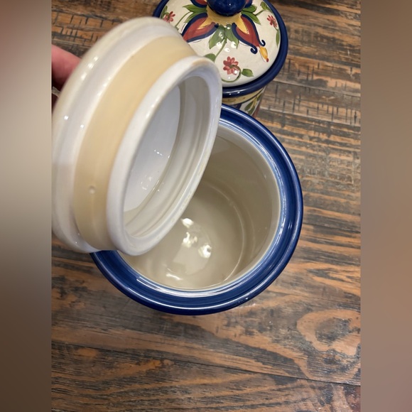 Pier 1 Vallarta  Medium & Small  Canisters - Picture 8 of 12